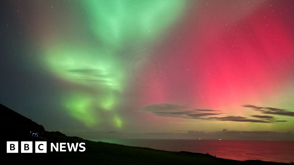 Why do the Northern Lights keep appearing so far south? - BBC