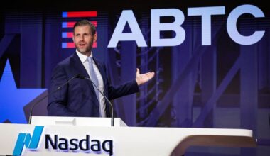 Trump brothers-backed American Bitcoin swings to quarterly loss amid crypto selloff