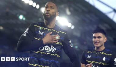 Brighton 1-1 Everton: Beto scores late equaliser as visitors hold Seagulls to draw