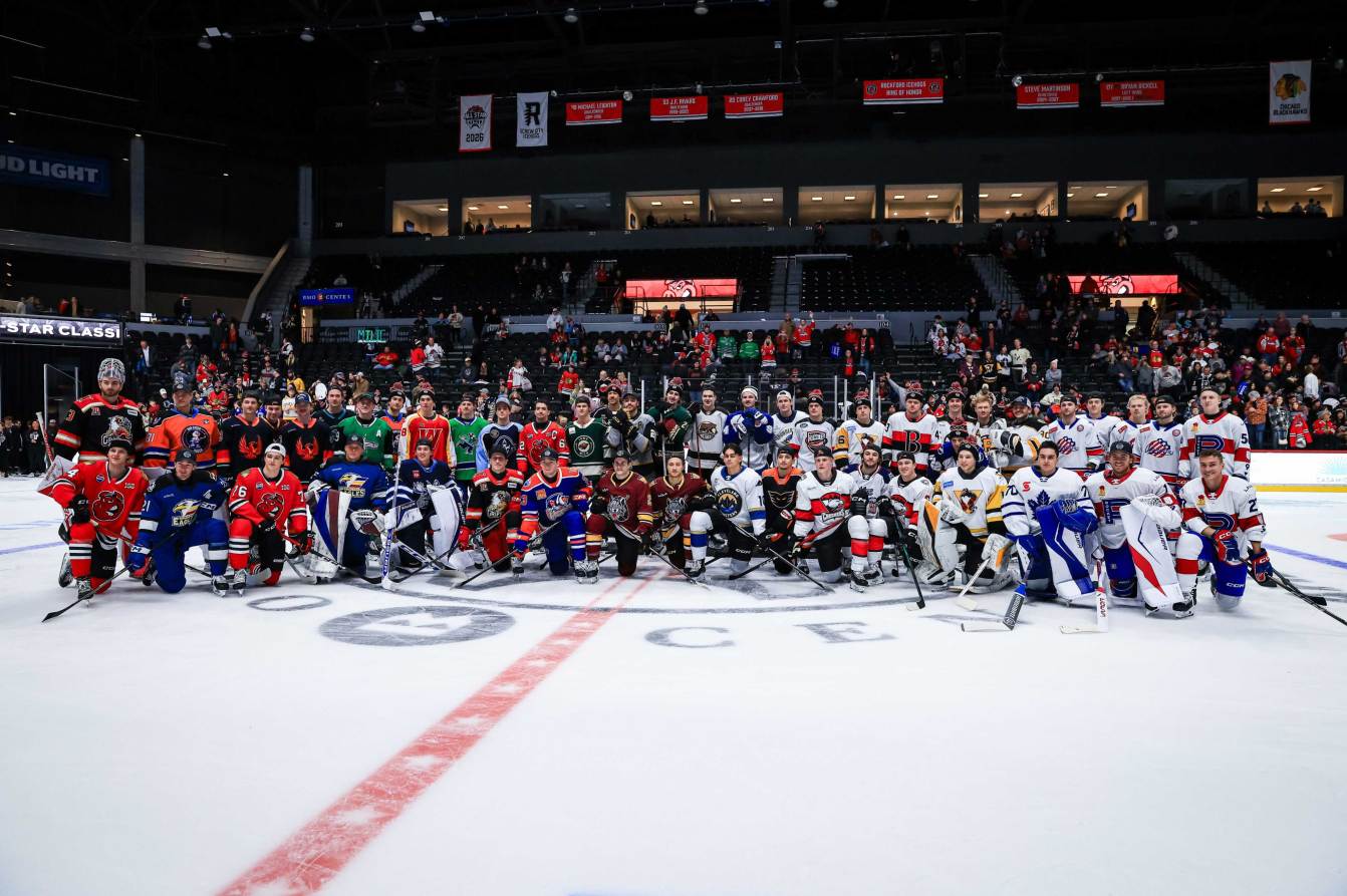 AHL 2026 All-Star Skills Competition team photo