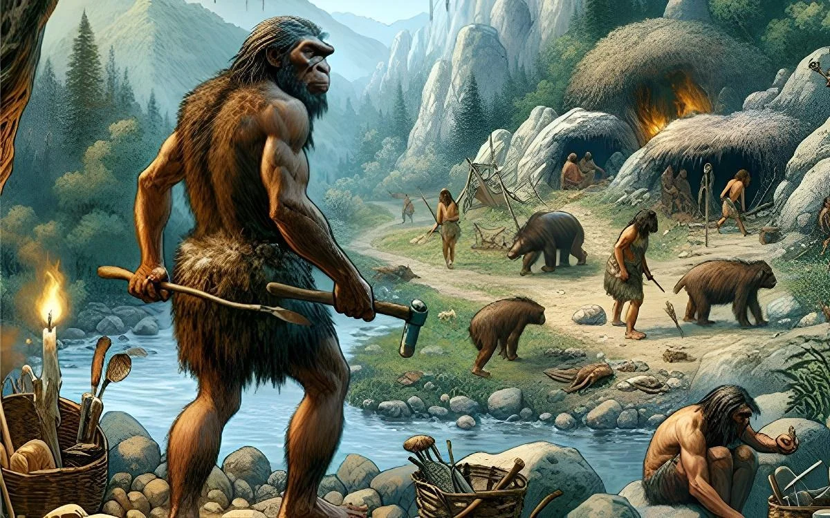Study of AI generated Neanderthal scenes reveals major gaps with modern archaeological research