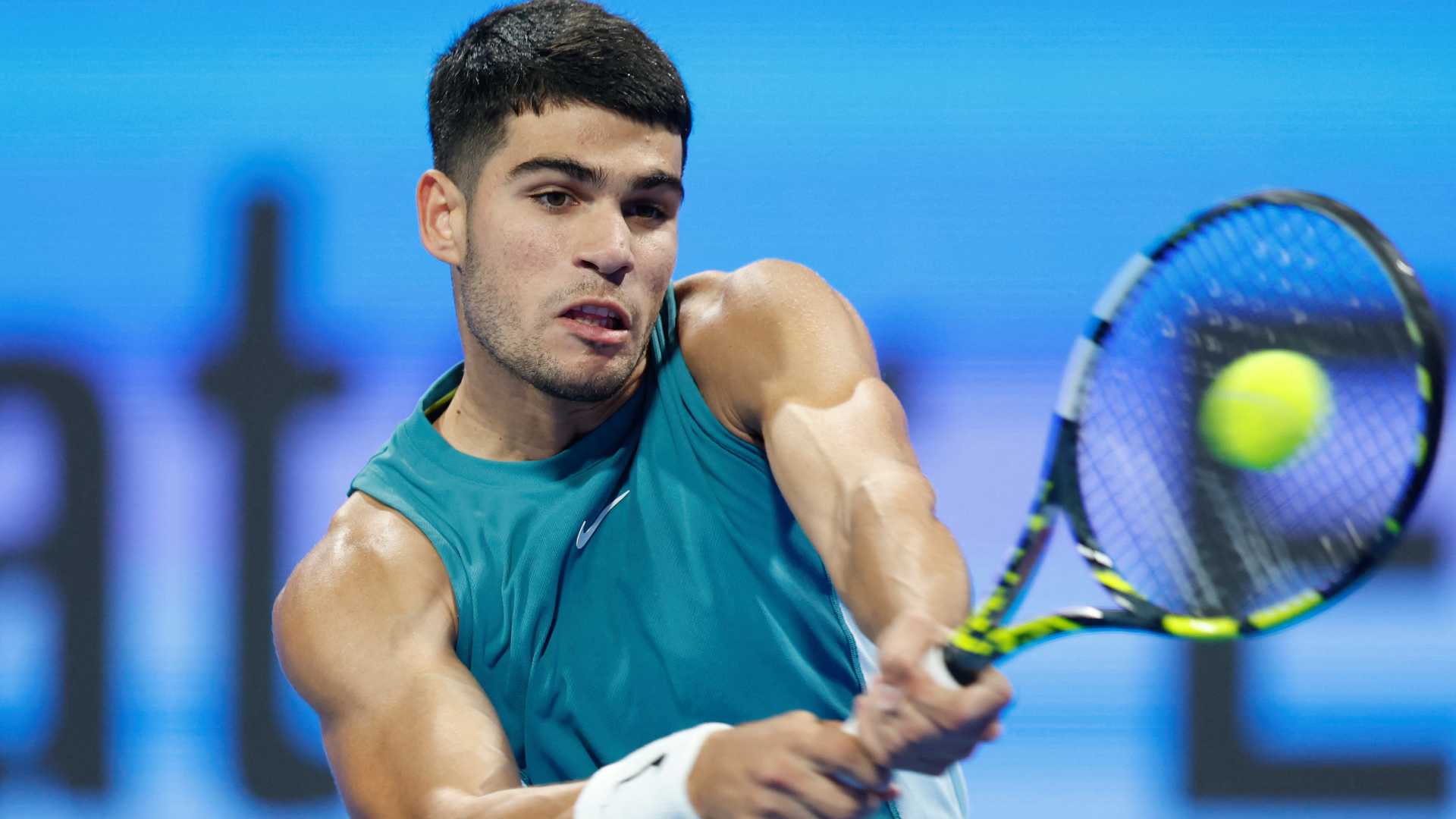 Carlos Alcaraz made his debut in Doha last year. 