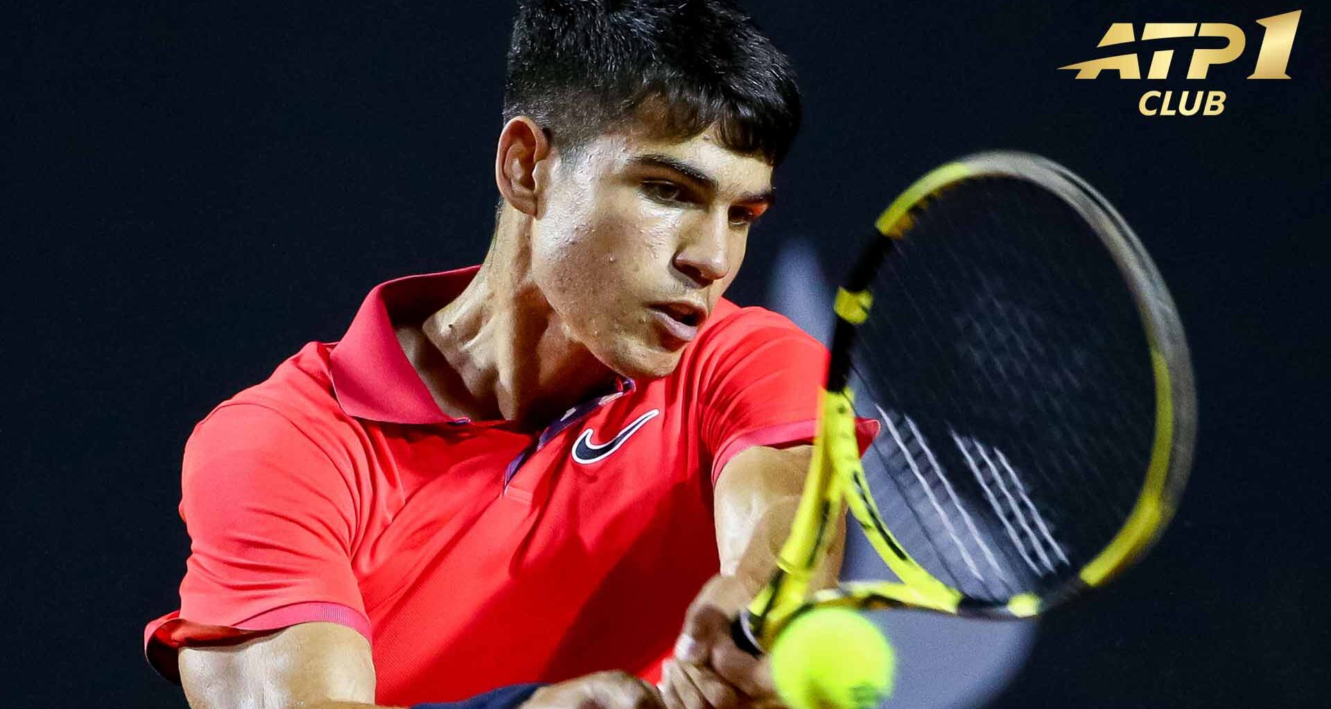 Carlos Alcaraz rose to the occasion in his ATP Tour debut in Rio de Janeiro.