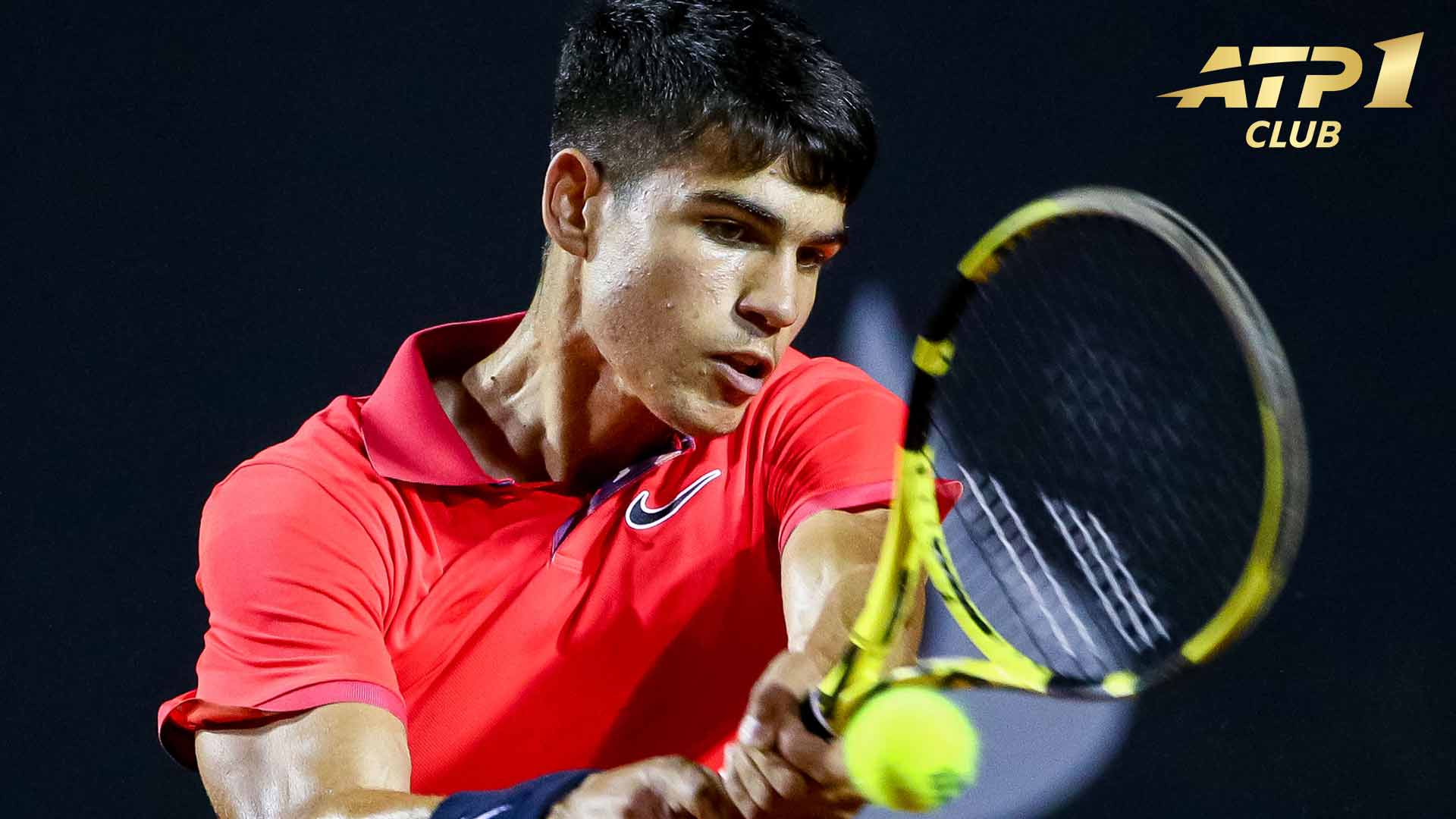 Carlos Alcaraz rose to the occasion in his ATP Tour debut in Rio de Janeiro.