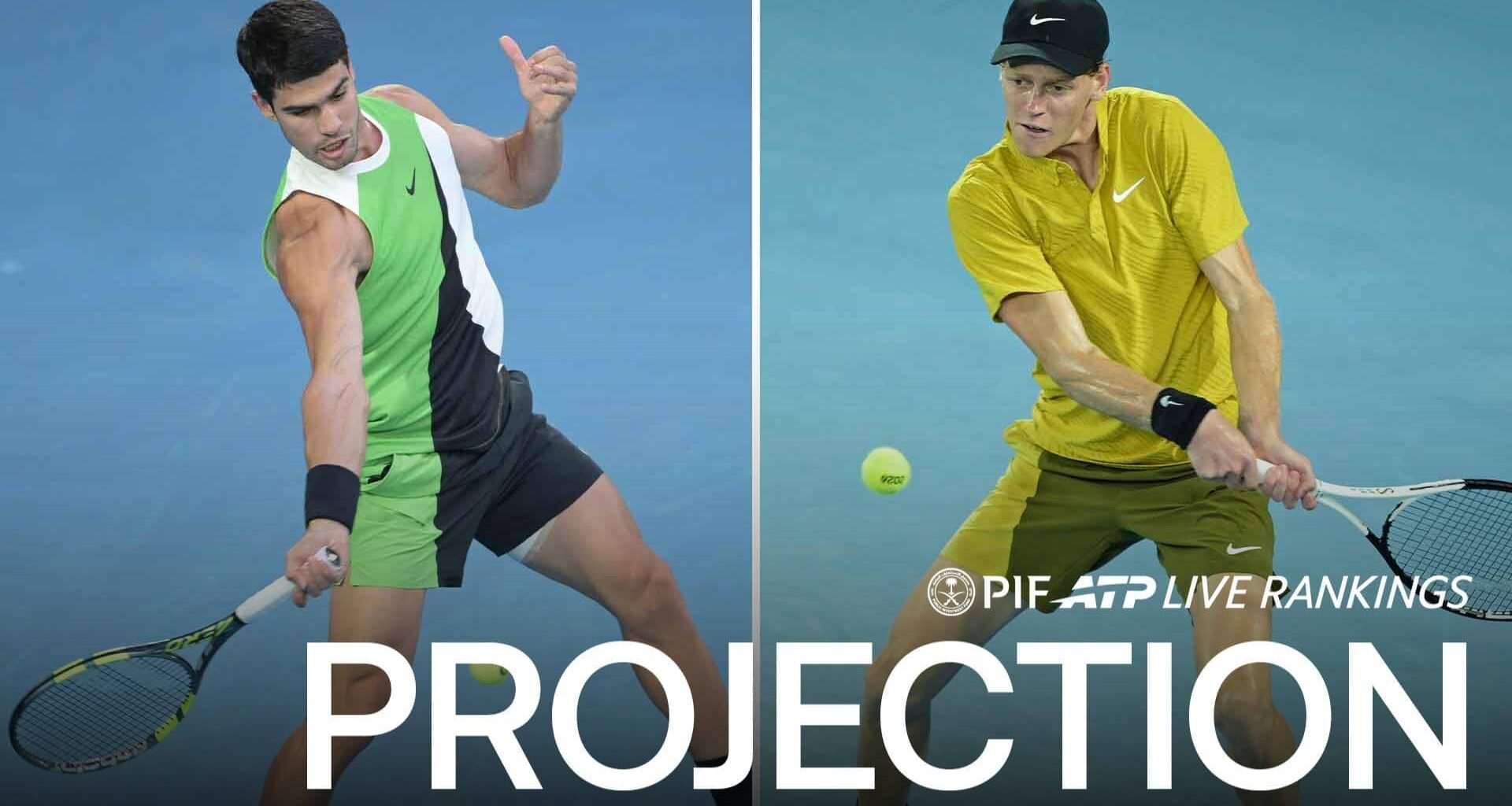 Carlos Alcaraz and Jannik Sinner are both in action at the ATP 500 in Doha this week.