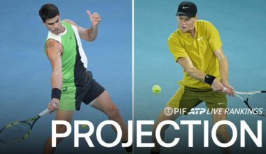 Carlos Alcaraz and Jannik Sinner are both in action at the ATP 500 in Doha this week.