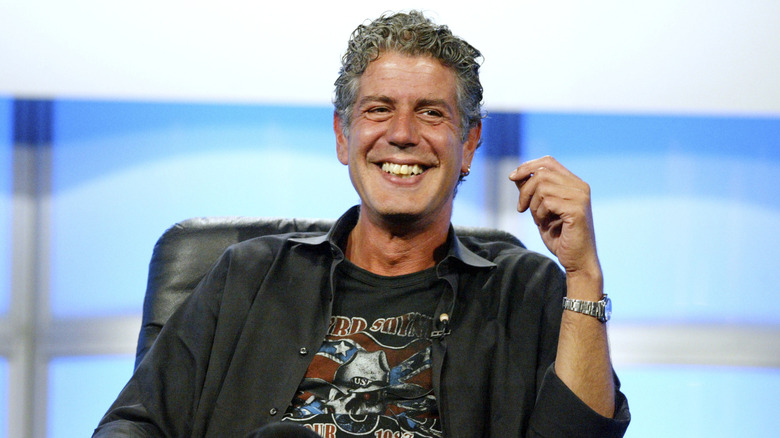 Host Anthony Bourdain attends the panel discussion for 