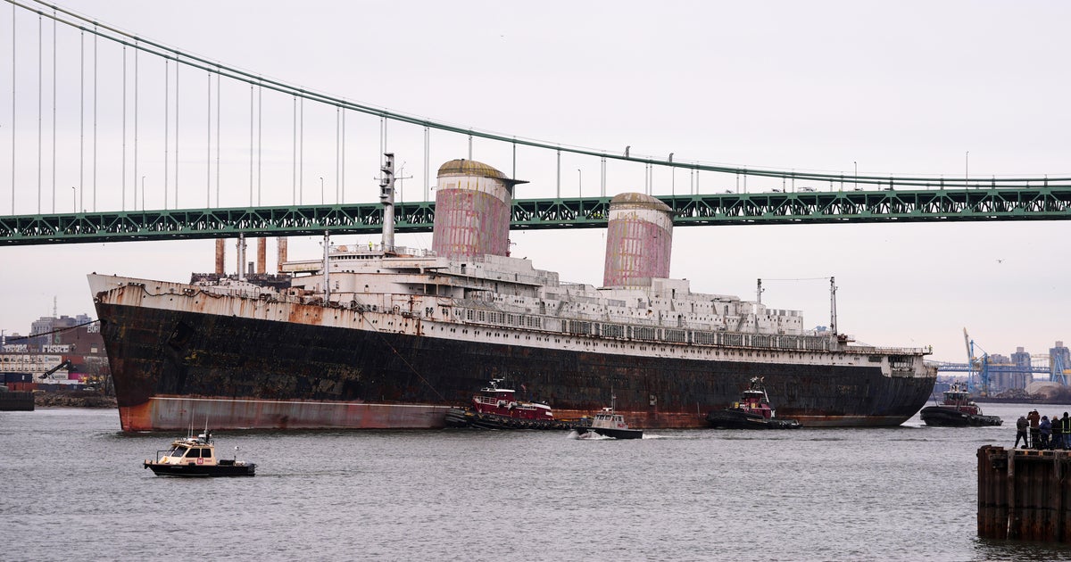 When will the SS United States be sunk? An update 1 year after the historic ship left Philadelphia.