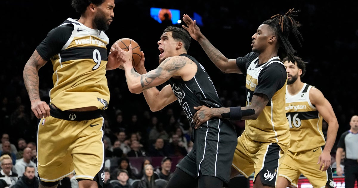 Nets score 80 points in first half, beat short-handed Wizards 127-113