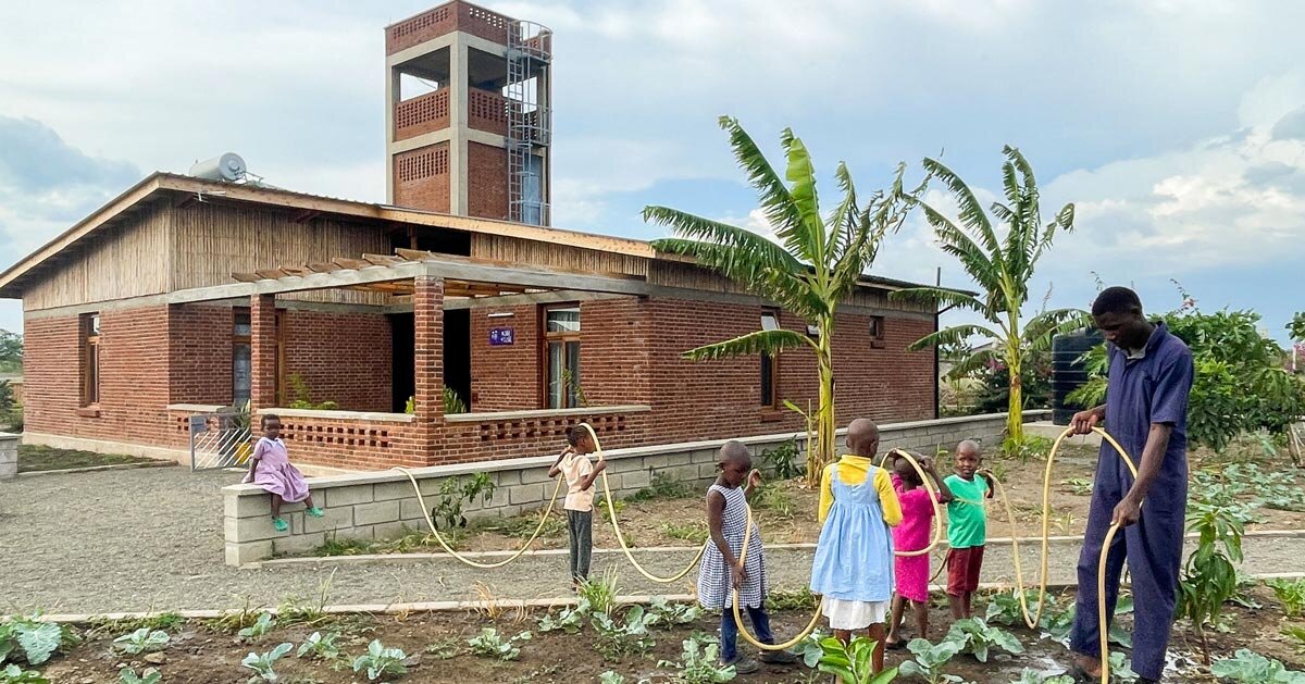 article 25 builds off-grid children’s village in tanzania