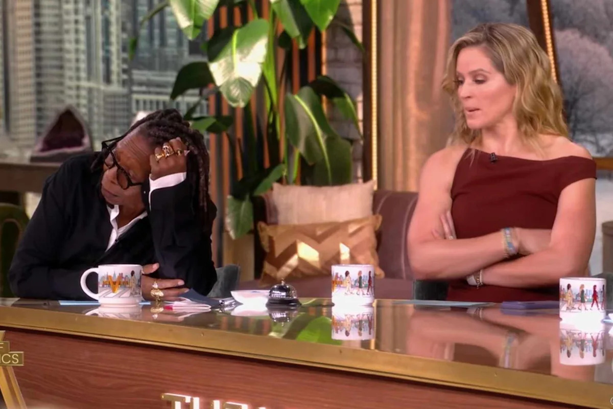 Whoopi Goldberg struggles to sit at “The View” table during painful discussion: 'I'm out'