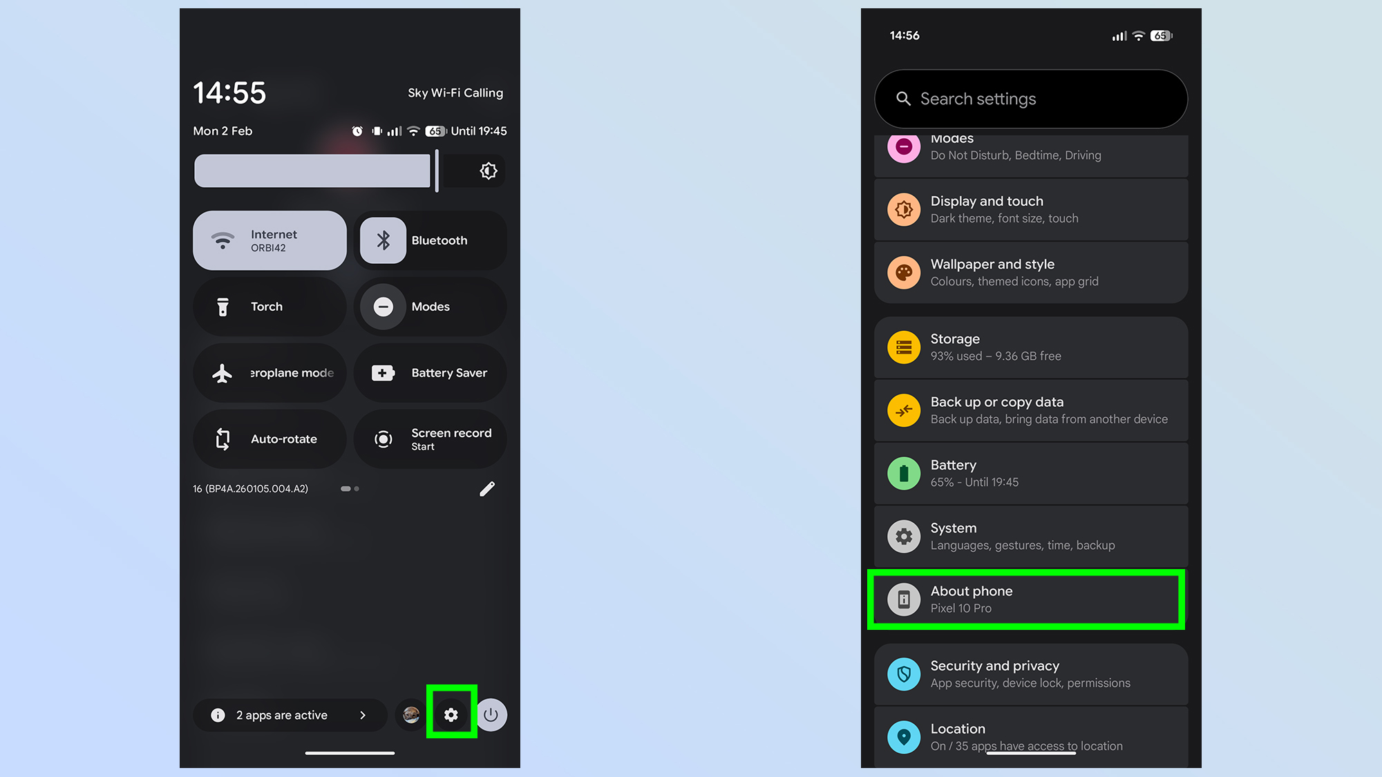 how to disable a hidden feature that could affect android battery life