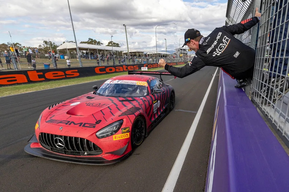 #888 Mercedes-AMG Team GMR Mercedes-AMG GT3 EVO: Maro Engel, Mikael Grenier, Maxime Martin