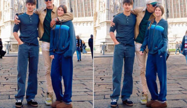 Tom Brady Is All Smiles as He Poses with Daughter Vivian and Son Benjamin on Family Trip to Milan for the 2026 Winter Olympics