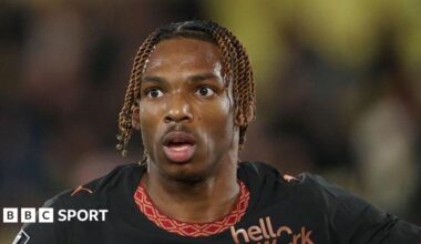 Liverpool's new signing Jeremy Jacquet in action for Rennes