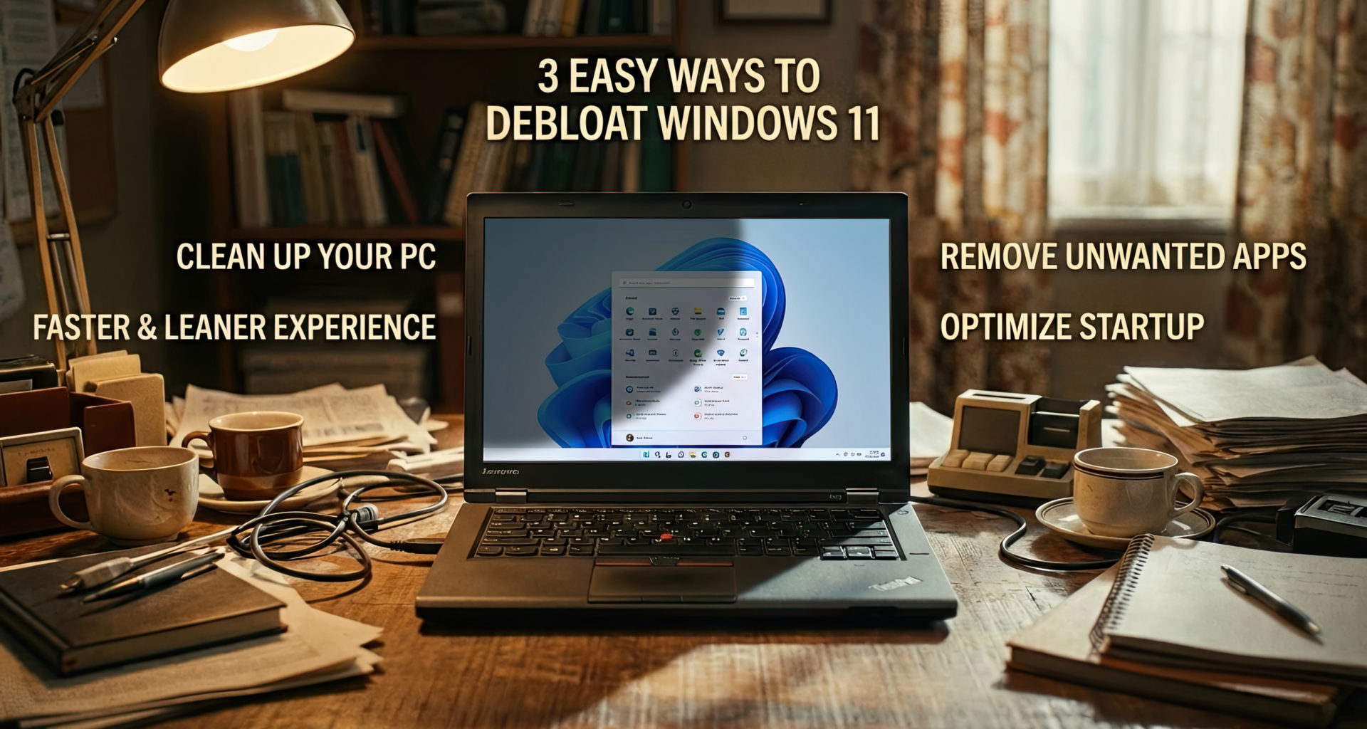 3 easy ways to debloat Windows 11 for a faster experience