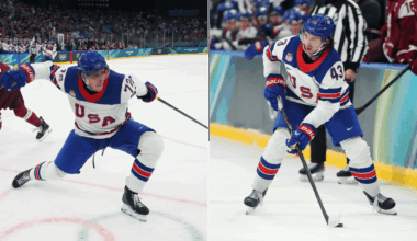 NHL EDGE stats: United States utilizing Thompson, Hughes at Olympics