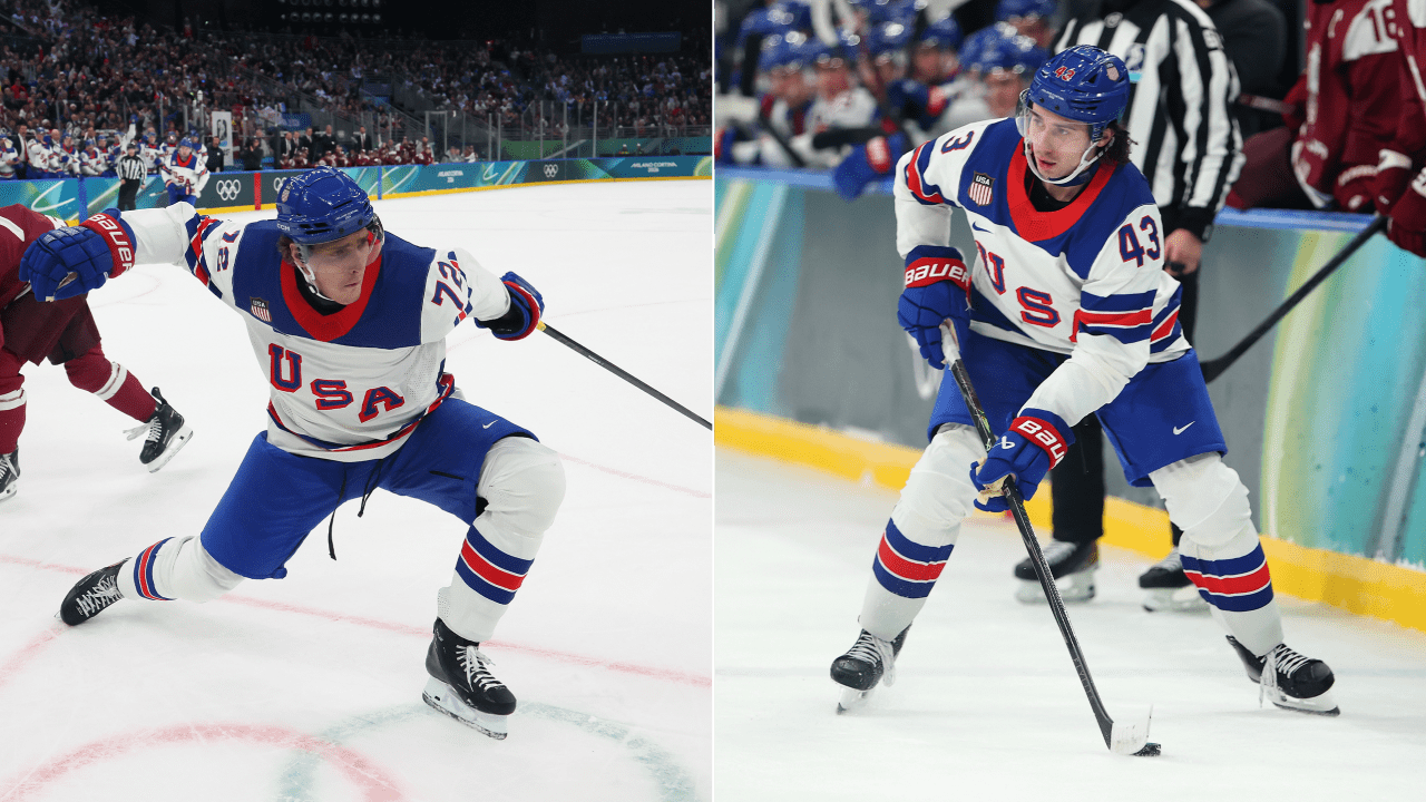 NHL EDGE stats: United States utilizing Thompson, Hughes at Olympics