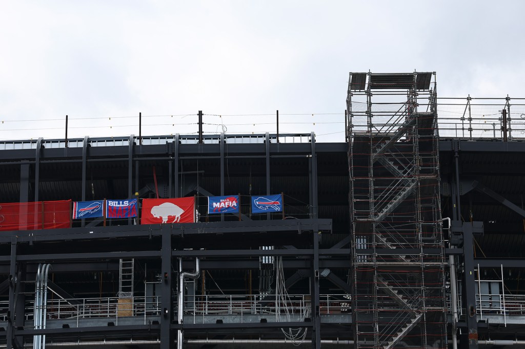 The new Bills stadium is pictured in September 2025.