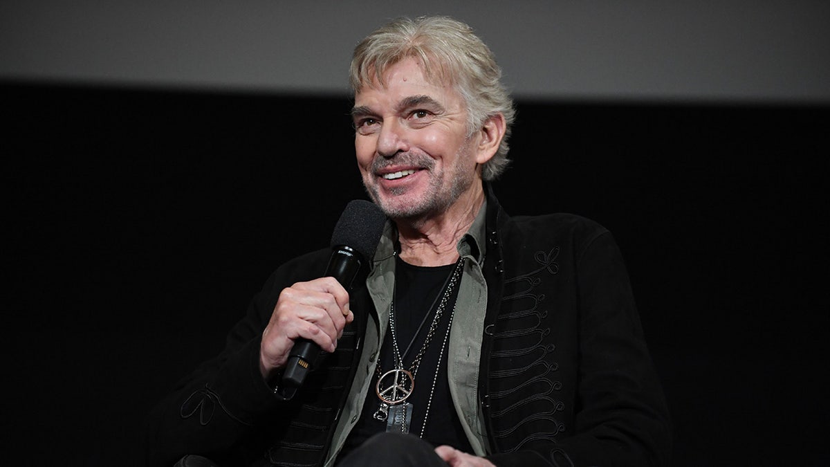 Billy Bob Thornton onstage during an event