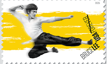 Bruce Lee Stamp