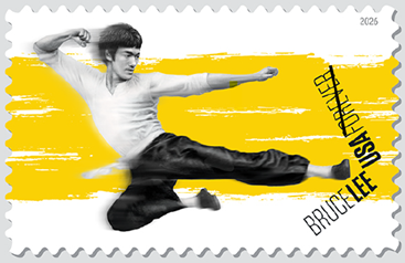 Bruce Lee Stamp