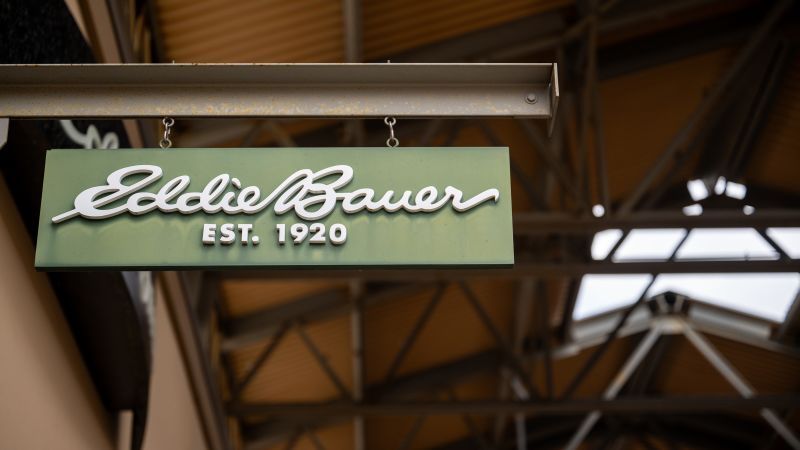 Operator of Eddie Bauer stores in the US and Canada files for bankruptcy