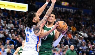 Former Thunder forward Ousmane Dieng powers Bucks past Oklahoma City, 110-93 :: WRAL.com