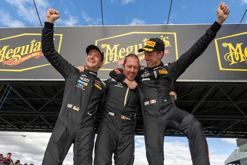 #888 Mercedes-AMG Team GMR Mercedes-AMG GT3 EVO: Maro Engel, Mikael Grenier, Maxime Martin