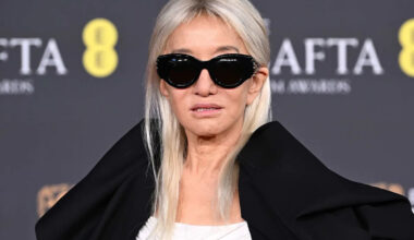 Vera Wang, 76, Debuts Platinum Blonde Hairstyle at 2026 BAFTA Awards
