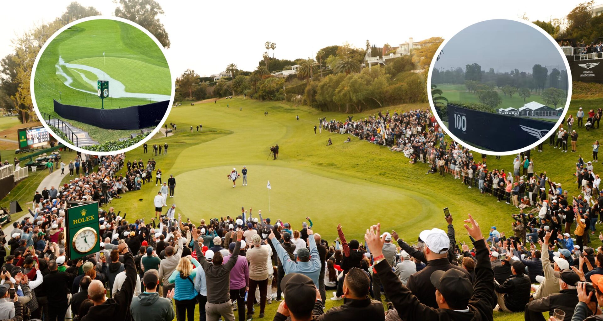 Riviera Hit By 'Powerful Storms' Days Before Genesis Invitational