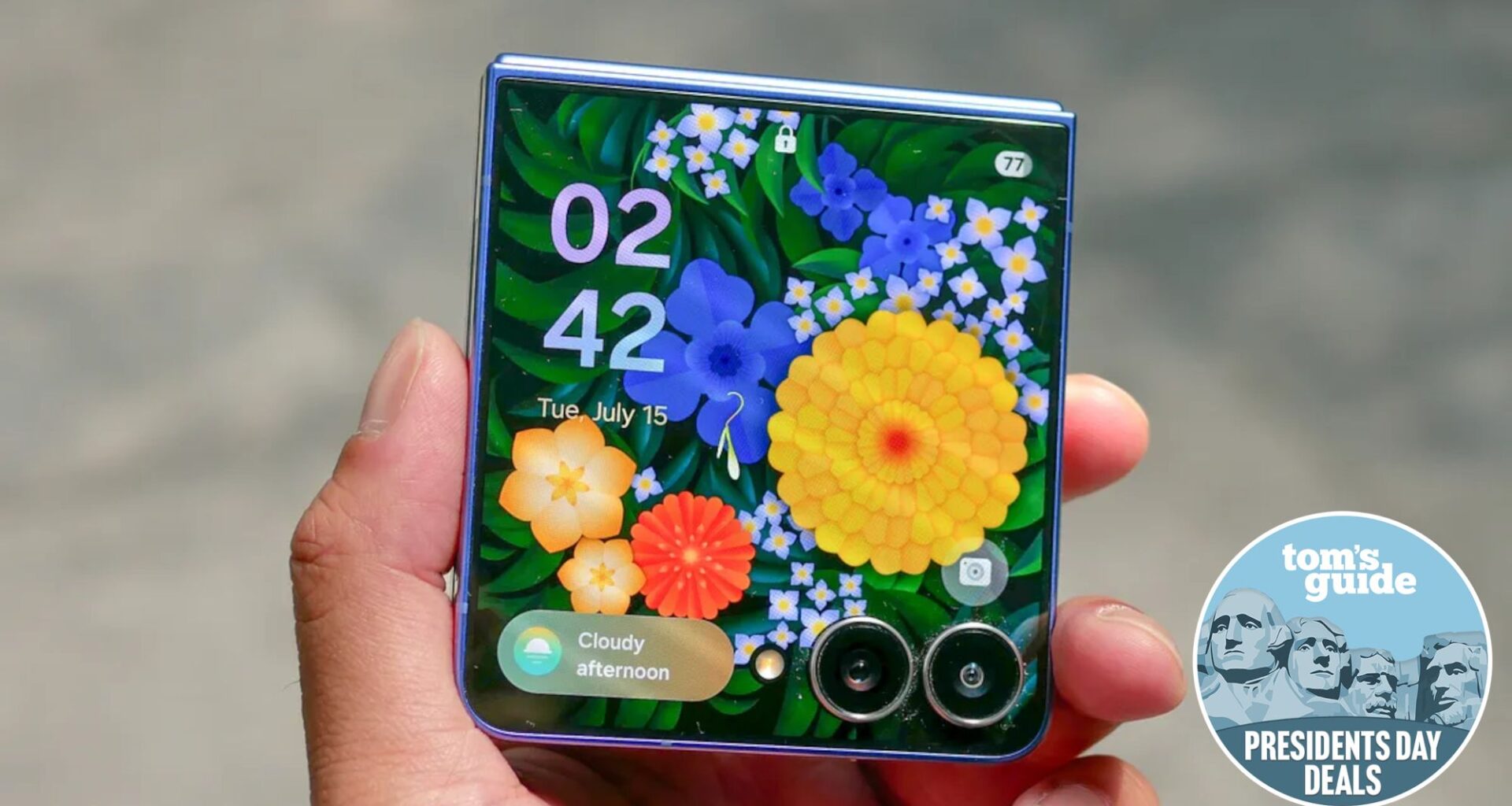 The Samsung Z Flip 7 is the Olympic gold medallist of flip phones and it just stuck the landing with this perfect Presidents' Day deal