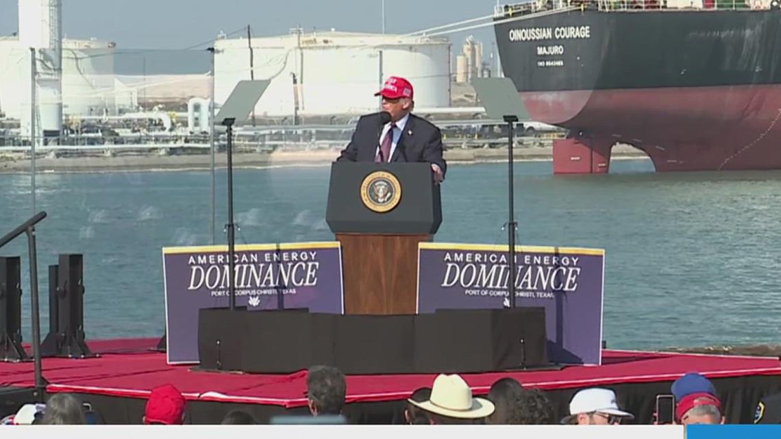Breaking Down President Trump's visit to Corpus Christi