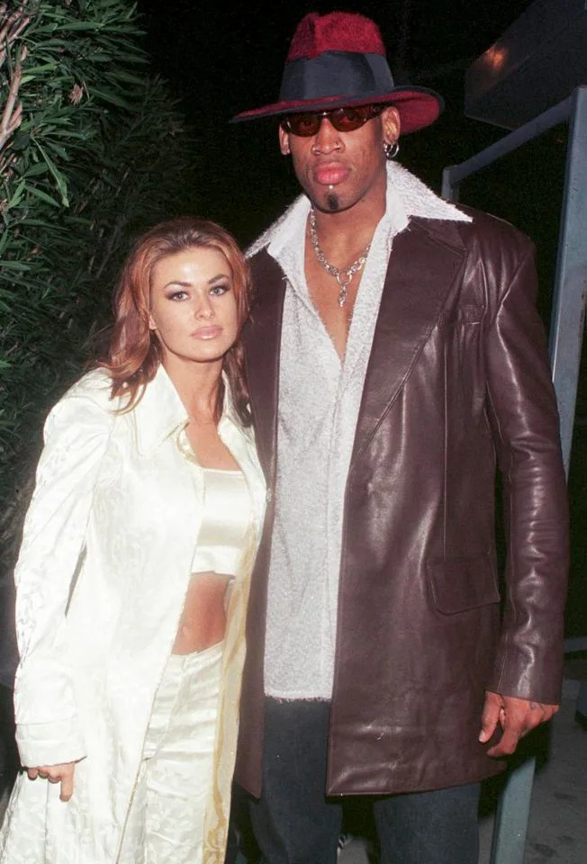 Carmen Electra and Dennis Rodman in 1999 Denny Keeler/Hulton Archive