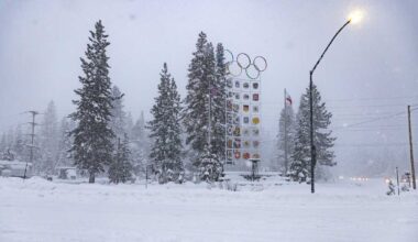 Live storm coverage in Northern California on February 17