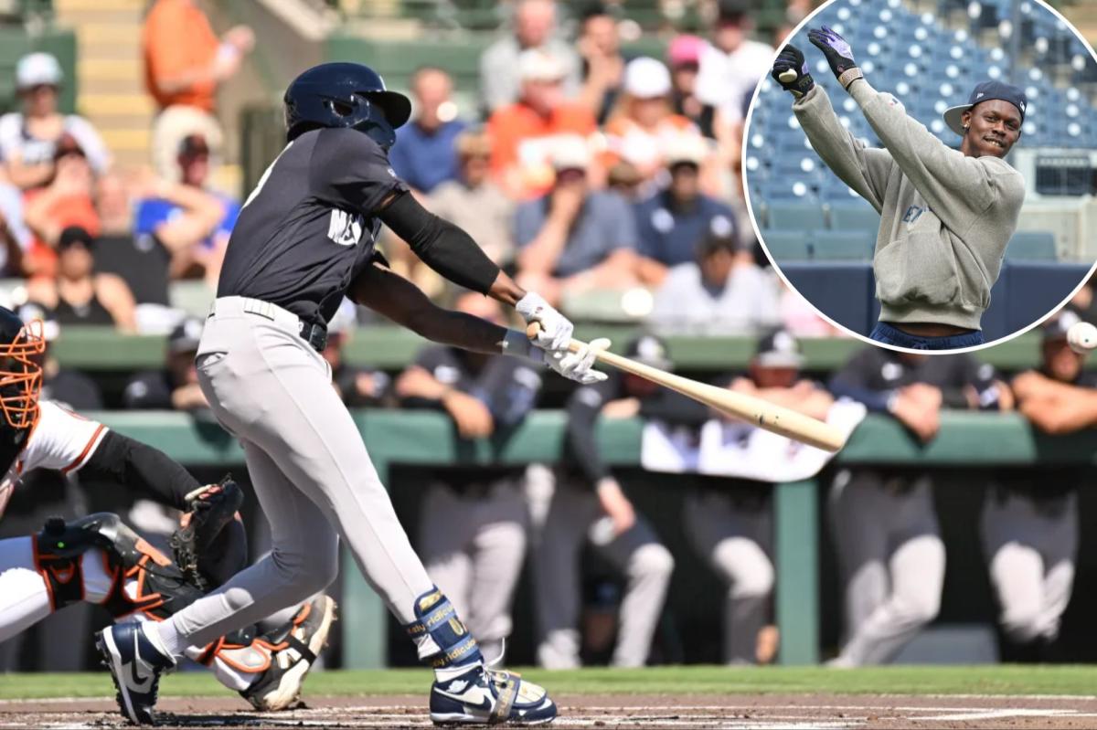 Yankees' Jazz Chisholm Jr. not shying away from lofty 50-50 goal