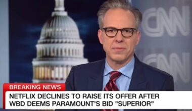 Tapper's reaction says it all as CNN staffers report panic over possible new boss