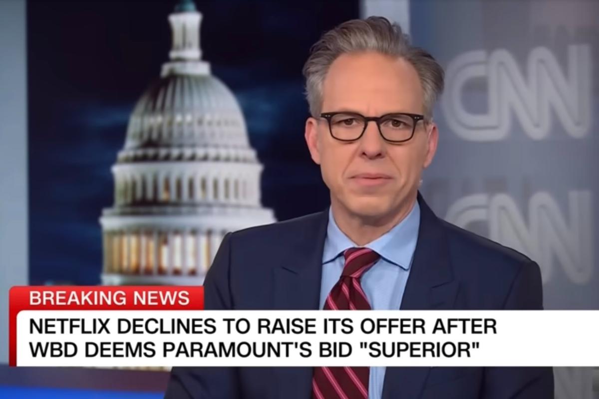 Tapper's reaction says it all as CNN staffers report panic over possible new boss