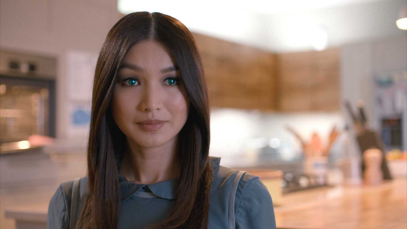 Gemma Chan in the cyberpunk series Humans.