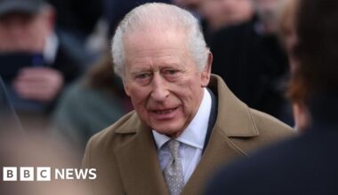 King's 'profound concern' as police consider Andrew claims over Epstein - BBC
