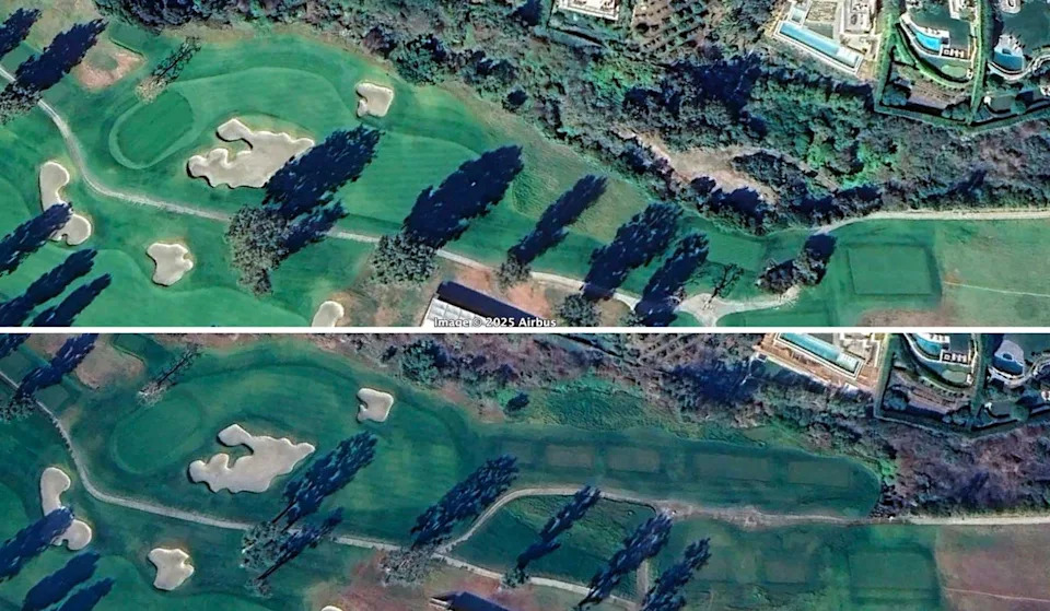 Riviera Country Club 4th hole changes