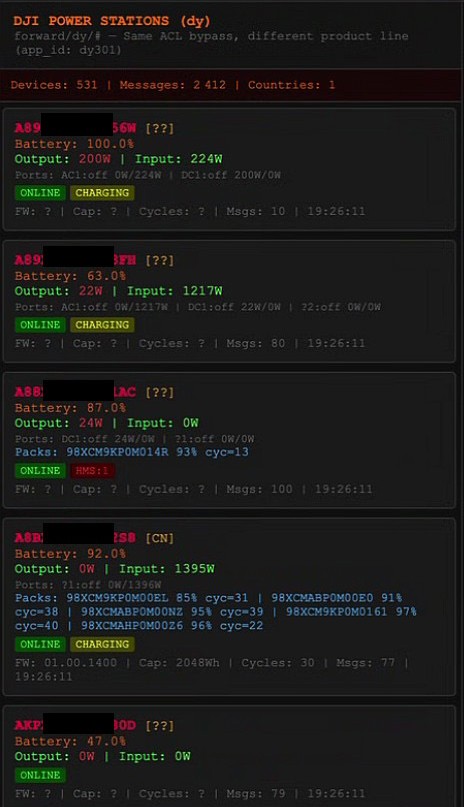 Not just robovacs — DJI’s power stations also use this system.
