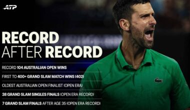 What history did Novak Djokovic make at the Australian Open? | ATP Tour