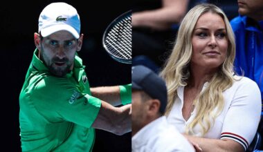 Novak Djokovic shared a message for Lindsey Vonn on Wednesday.