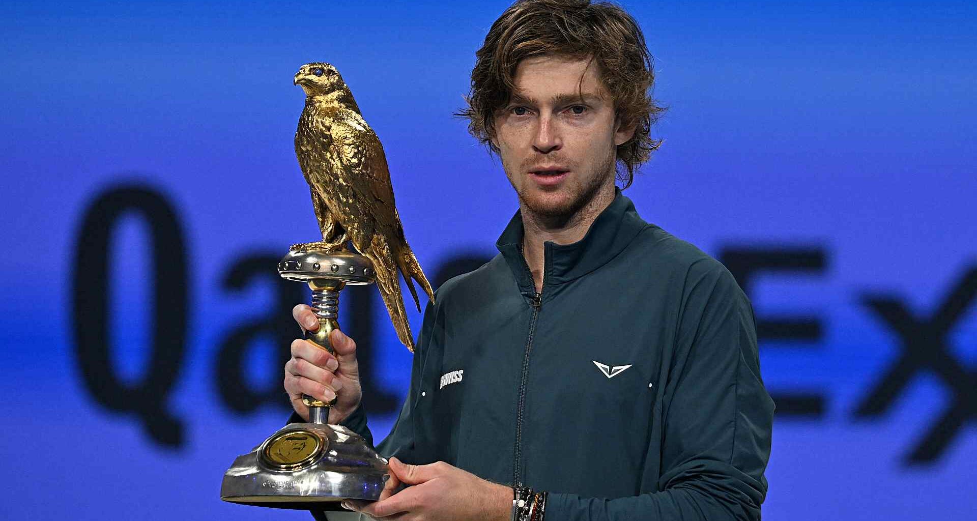 Andrey Rublev won the Qatar ExxonMobil Open in 2025.