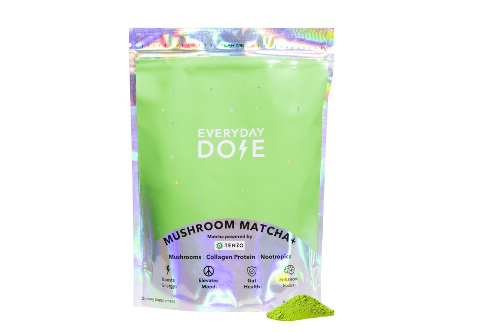 A bag of mushroom powder