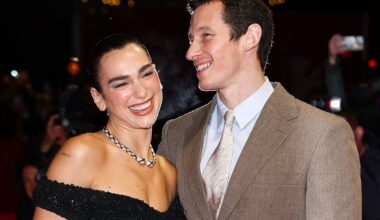 Dua Lipa Surprises Berlin at Callum Turner's Rosebush Pruning Premiere