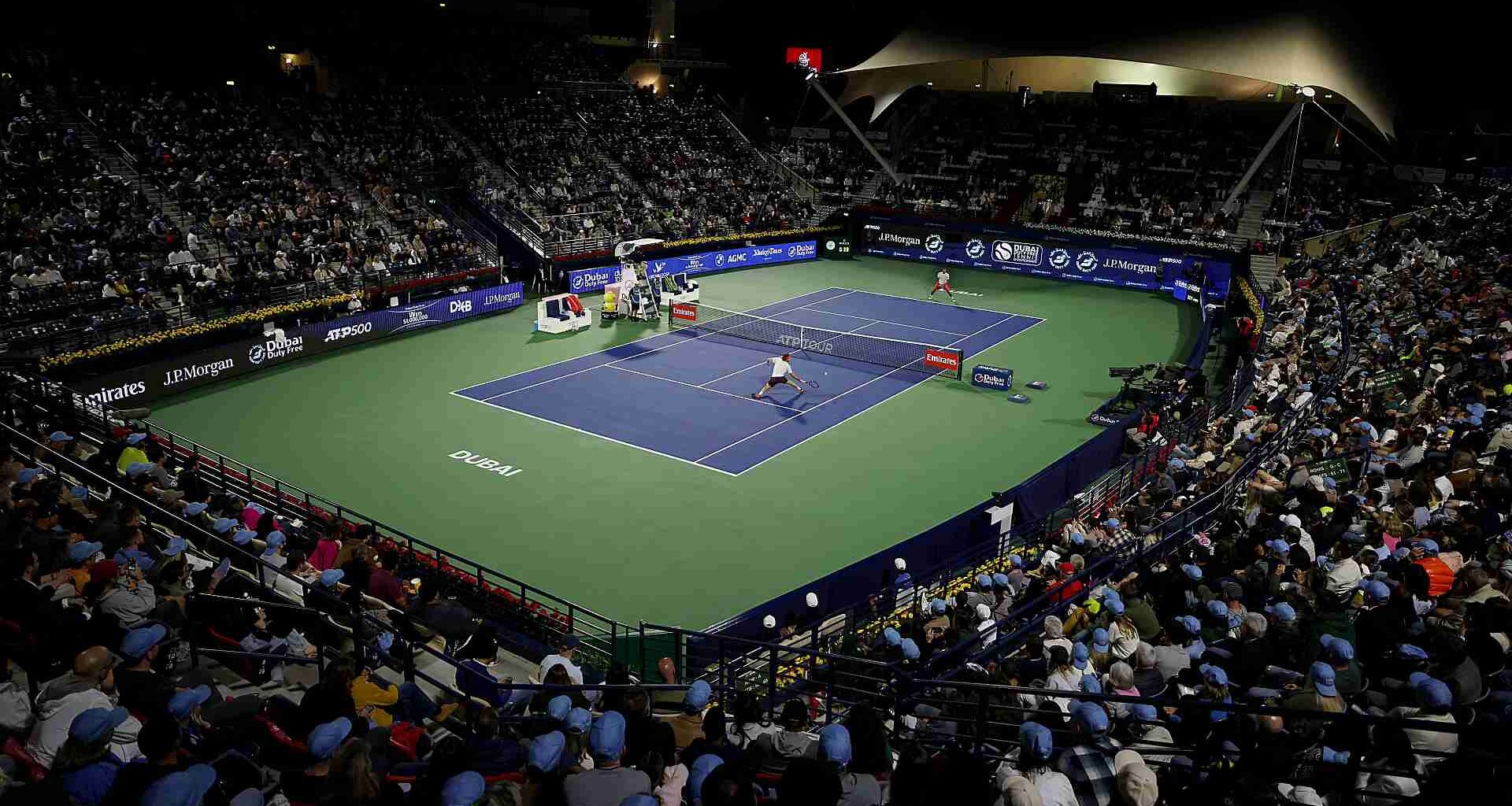 The 2026 Dubai Duty Free Tennis Championships runs 23-28 February.