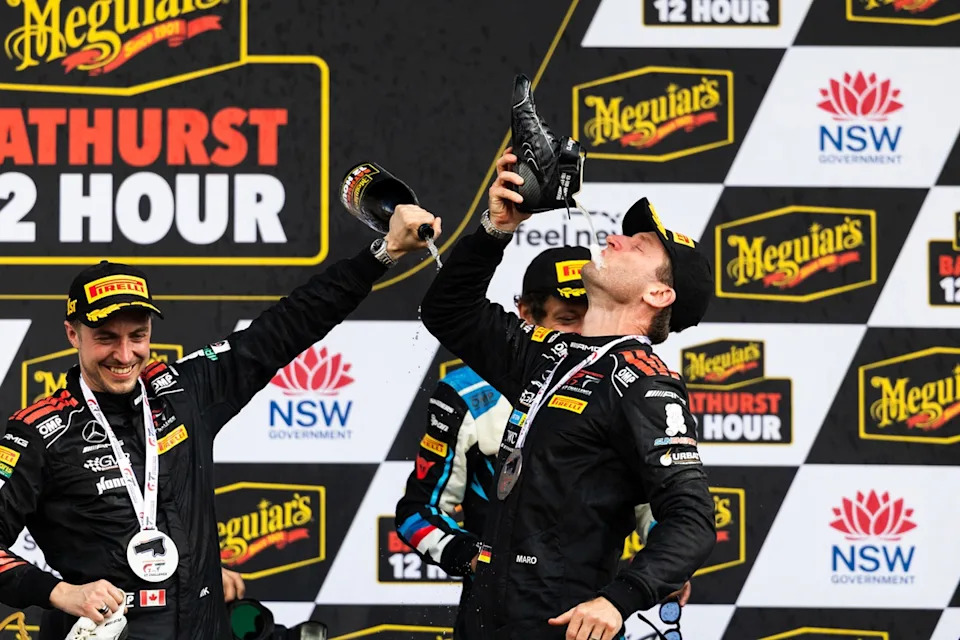 #888 Mercedes-AMG Team GMR Mercedes-AMG GT3 EVO: Maro Engel, Mikael Grenier, Maxime Martin