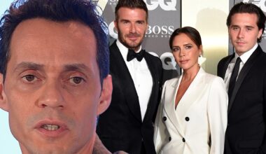 Marc Anthony Addresses Beckham Family Feud